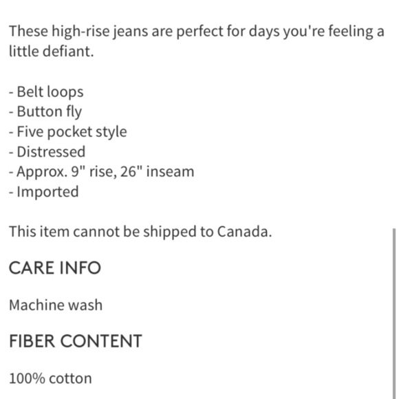 PTCL Button Front Vintage High Rise Jeans Black - Picture 3 of 3